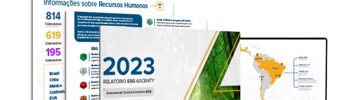 Ascenty alcança novos marcos em sustentabilidade e governança corporativa com resultados de ESG em 2023